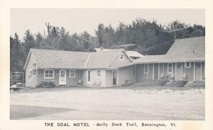 The Goal Motel on the Molly Stark Trail - Bennington VT, Vermont - Roadside