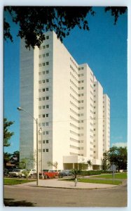 ST. PETERSBURG, Florida FL~ Retirement Home PRESBYTERIAN TOWERS 1960s  Postcard
