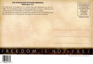DC - Washington. Korean War Veterans Memorial