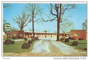 Boxwood Motor Court, Yadkinville, North Carolina, PU-40-60s
