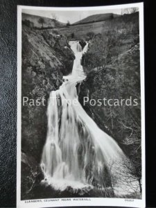 North Wales LLANBERIS Ceunant Mawr Waterfall - Old RP Postcard by Photochrom Co