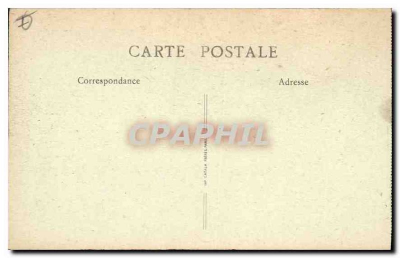 Old Postcard Montelimar Drome Garden