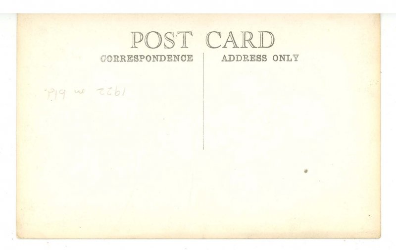 VT - Orleans. High School    RPPC