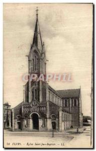 Old Postcard Flers Eglise Saint Jean Baptiste