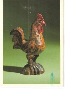Rooster, by Wilhelm Schimmel Moder American art postcard