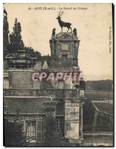 Old Postcard Anet E and L The Chateau Portal