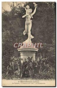 Old Postcard Saint Germain en Laye The parterre L & # 39amour and folly of Da...