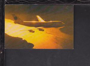 Pan Am 747 Postcard 
