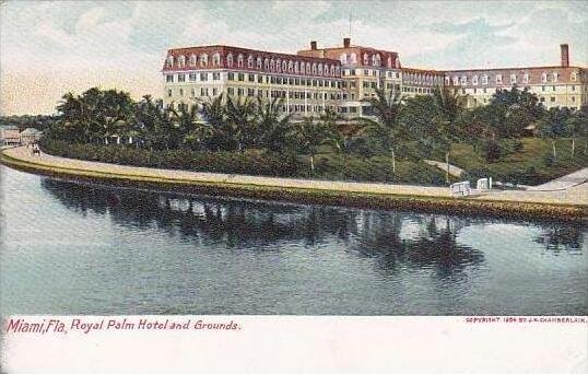 Florida Miami Hotel Royal Palm and Grounds