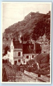 NOTTINGHAM Jerusalem Inn & Castle ENGLAND UK Postcard