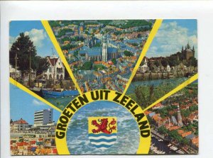 422085 NETHERLANDS to EAST GERMANY 1983 Greetings from Zeeland Balloon post RPPC