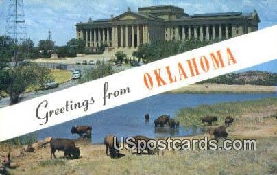 Greetings from, Oklahoma