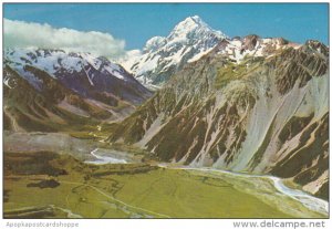 New Zealand Mount Cook From Mount Sebastopol