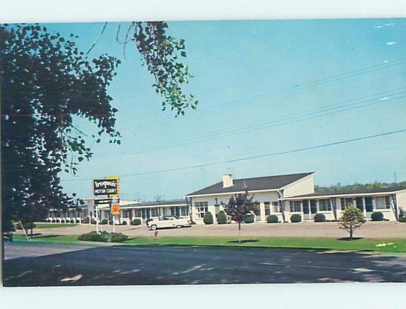 Damaged By Writing Pre-1980 IROQUOIS MOTOR MOTEL Fredonia By Buffalo NY B6024