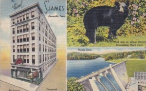 Tennessee Knoxville Hotel St James 1947