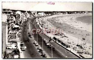 Old Postcard La Baule Beach