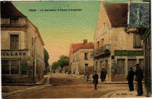 CPA Trun (Orne) - Le Carrefour & Route d'Argentan (250138)