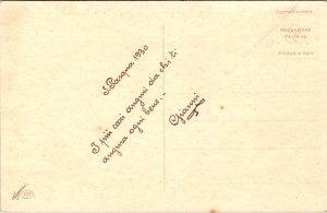 Easter Postcard Buona Pasqua Victorian Man Pulling Woman From Broken Eggshell