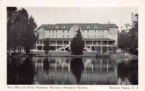 Postcard William Raws Memorial Building in Keswick Grove, New Jersey~130200