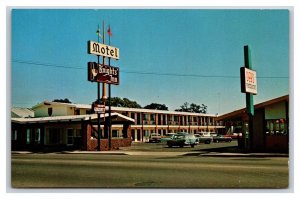 Knights Inn Motel Woodland California CA UNP Chrome Postcard O19