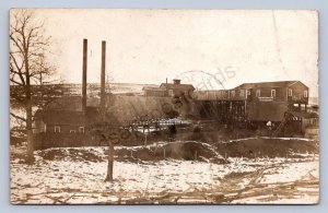 J87/ Florencedale Ohio RPPC Postcard c1910 Freter Witchhazel Coal Mine 738