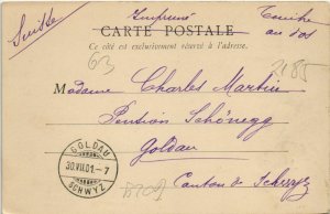 CPA THIERS Pont du Moutier (805839)