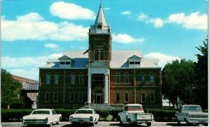 DEMING, NM New Mexico  LUNA County  COURT  HOUSE  c1960s  Cars  Postcard