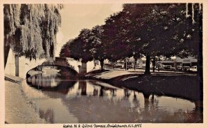 CHRISTCHURCH NEW ZEALAND~CASHEL STREET & OXFORD TERRACE PHOTO POSTCARD