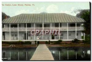 Postcard Old Casino Lake Morey Fairlee VT