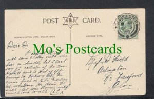 Genealogy Postcard - Field - Arlington, Nr Fairford, Gloucestershire  RF6334