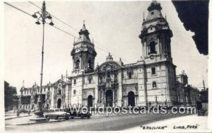 Basilica Lima, Peru Unused 