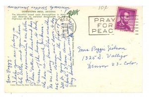 AZ - Mesa. Main Street ca 1960