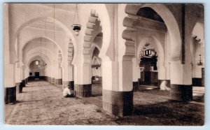 Alger - La Grande Mosquee interior - ALGERIA LL. Postcard