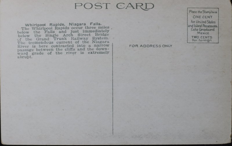 Whirlpool Rapids Niagra Falls NY