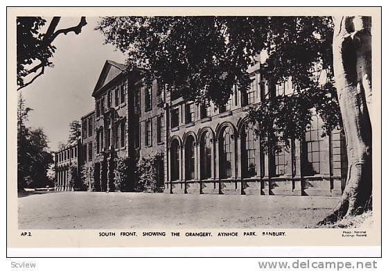 RP, South Front, Showing The Orangery, Aynhoe Park, Banbury (Oxfordshire), En...