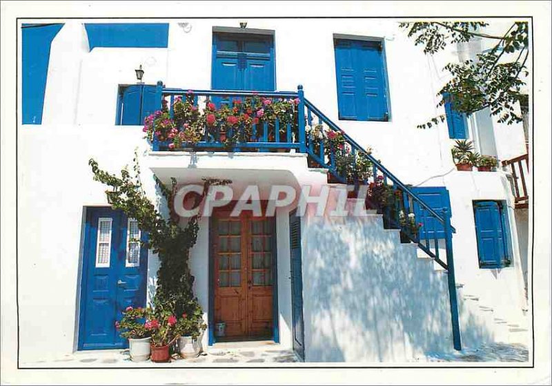 Postcard Modern Greece