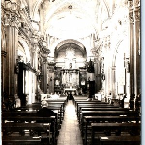 c1950s Monterrey, Mexico Temple of Our Lady of Dolores RPPC Real Photo PC A138