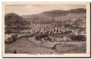 Cantal Auvergne Murat Old Postcard General view