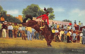 Louie Cravey on Raggin Willie Cowboy 1943 Missing Stamp 