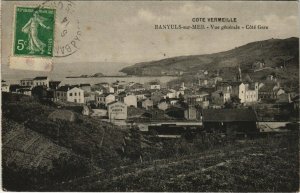 CPA BANYULS-sur-MER vue générale (144461)