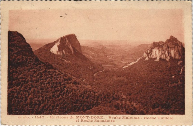 CPA LE MONT-DORE Environs - Roche Malviale - Roche Tuiliere (1253573)