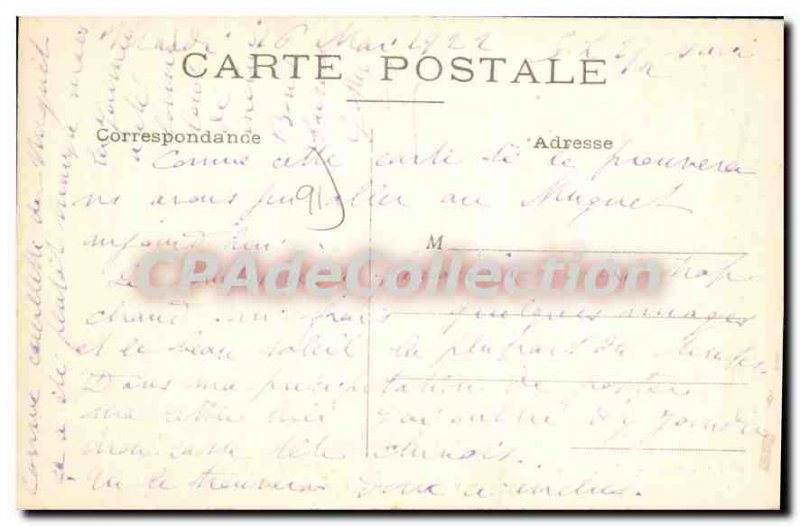 Old Postcard Brunoy Bords De I'Yerres