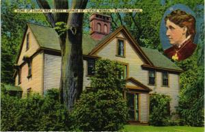 LOUISA MAY ALCOTT HOME CONCORD MASSACHUSETTS