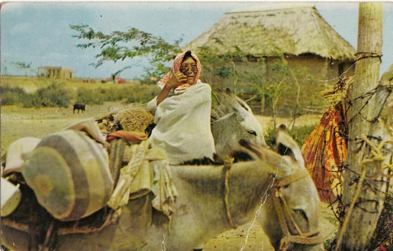 Venezuela typical ethnic Guajira native woman Estado Zulia