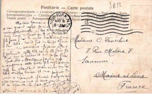 Patriotic Soldier with Stars & Stripes - in 1908