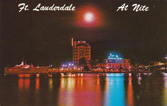 Pier 66 At Night Fort Lauderdale Florida