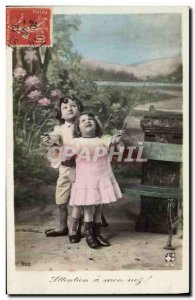 Old Postcard Diabolo Child