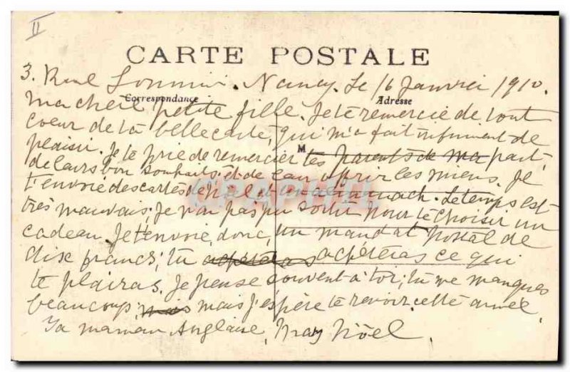 Old Postcard Jeanne d & # 39Arc
