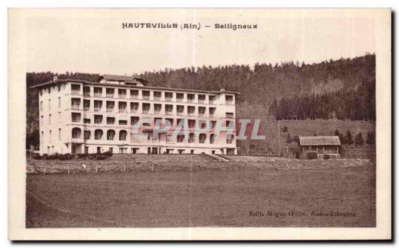 Old Postcard Hauteville Ain Belligneux