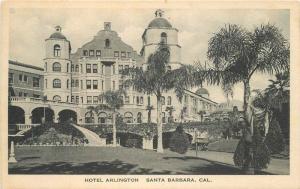 Hotel Arlington 1920s Santa Barbara California Western Publishing postcard 10439
